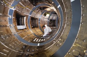 The Tore Supra tokamak, at the French research centre CEA Cadarache, is undergoing a profound transformation to become a test bed for the ITER tungsten divertor.